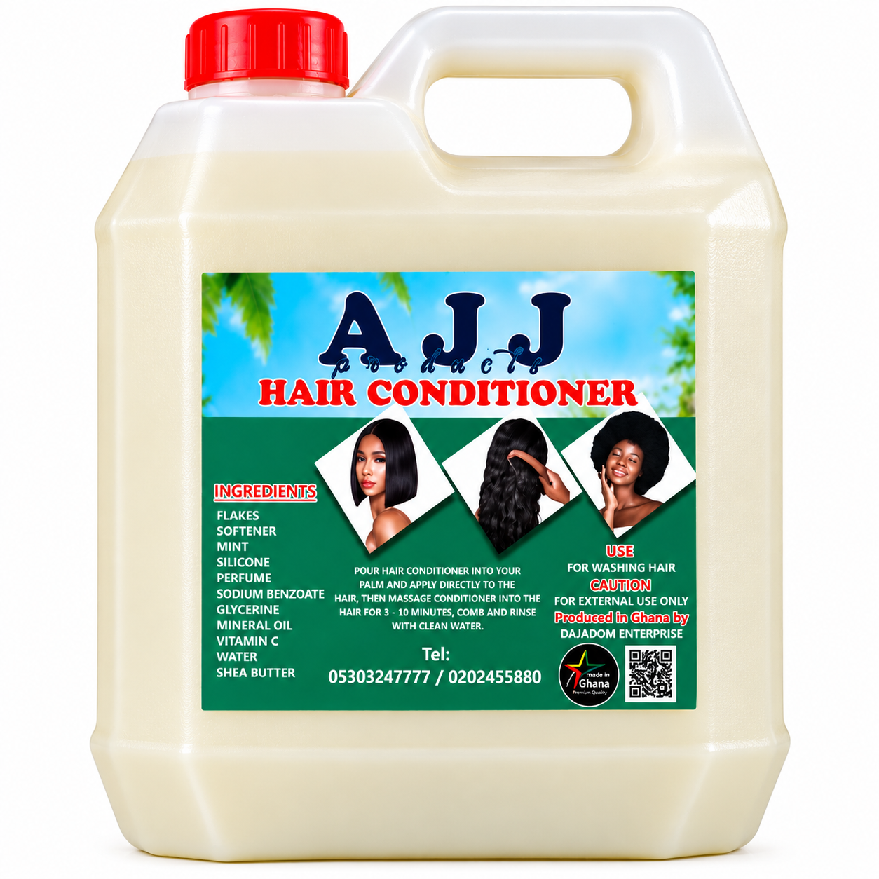 AJJ Anti-Dandruff Hair Conditioner angle 1