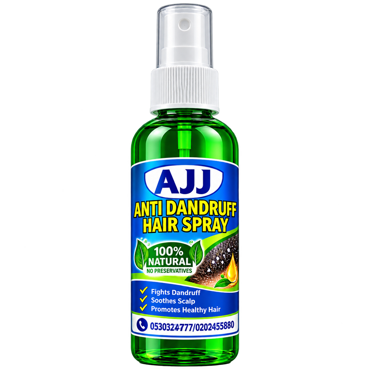 AJJ Anti-Dandruff Spray angle 1